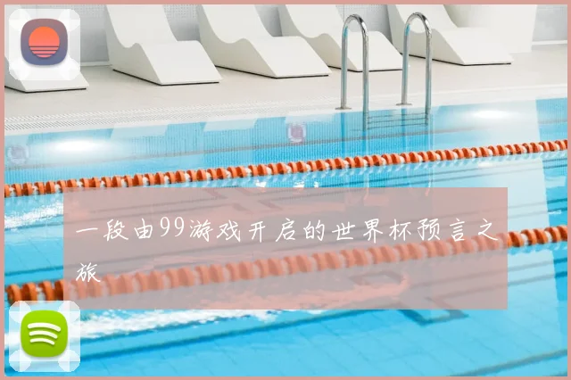 一段由99游戏开启的世界杯预言之旅